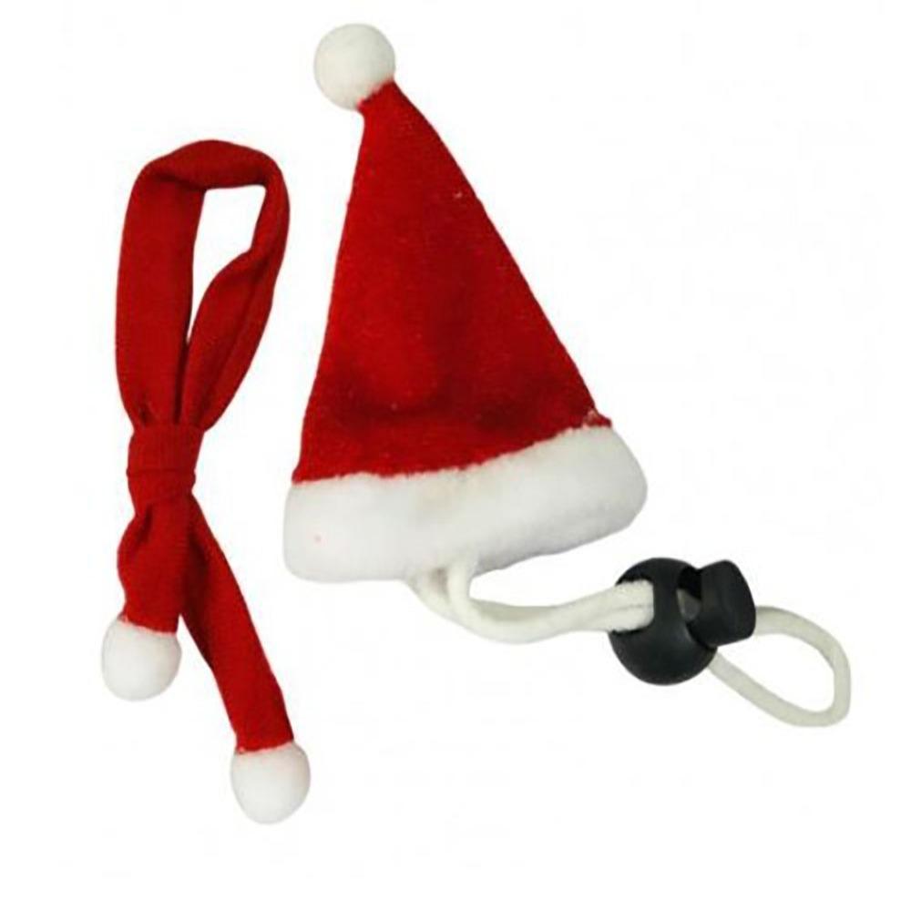 Polyester Reptilienhüte Belüften Reptilienbekleidung Kleidung Outfits Lustige Eidechse Weihnachtsmannmütze Eidechse