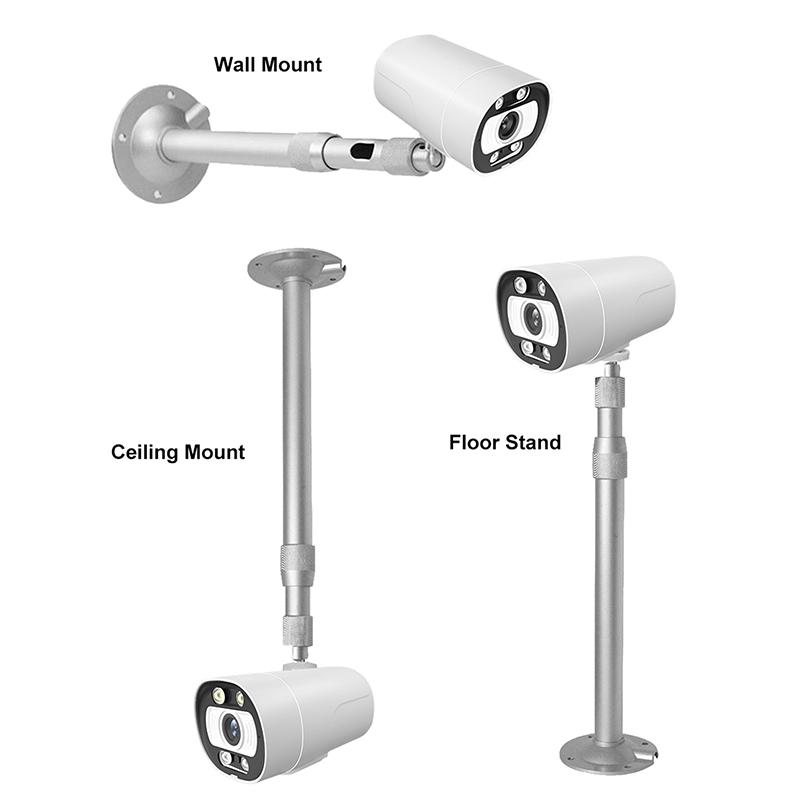 20-40cm, 30-60cm Aluminum Alloy Telescopic Bracket, Camera Projector Monitoring Rod Extension Bracket