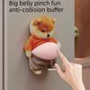 Adorable Puppy Man Big Belly Squeeze Toy Fat Puppy Dog Car Sticker for Creative and Stress - Relieving Decor