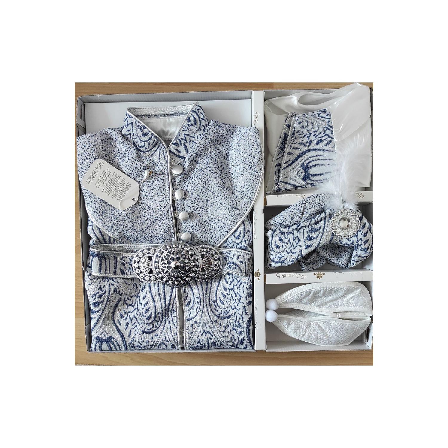 

Baby ehzade Sunnah And Mevlt Outfit 6-10 Kg 6-12 Ay сірий колір