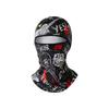 Full Coverage UV Protection Head Cover Quick Dry Ice Silk Fabric Elastic Adjustable Designing for Motorcycle Riding