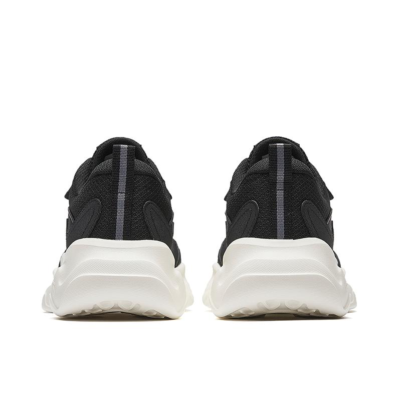 Anta Lifestyle Series Casual Comfortable Non-Slip Wear-Resistant Low-Top Dad Shoes Men sneaker Basic-Black 912528810-4