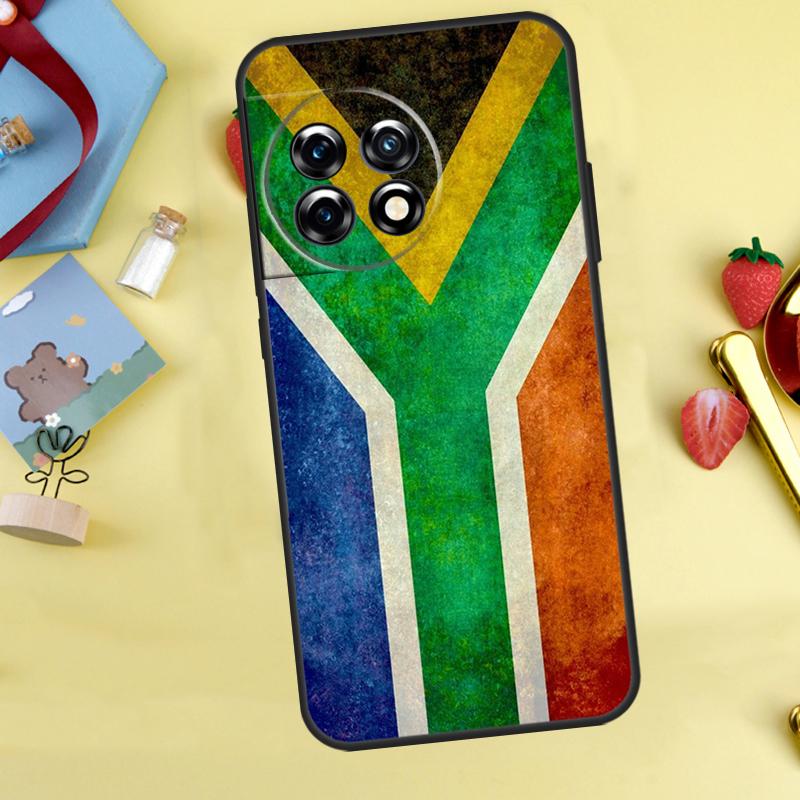 South Africa Flag Cover For OnePlus 12 12R 13 13R 11 10 Pro 8T 10T OnePlus Nord CE 2 3 4 Lite N30 N20 N10 Case