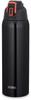 Termoska na vodu, vakuově izolovaná sportovní láhev, černá, Valencia, pouze pro chladicí skladování, BKV 1,5 l, FHT-1502F