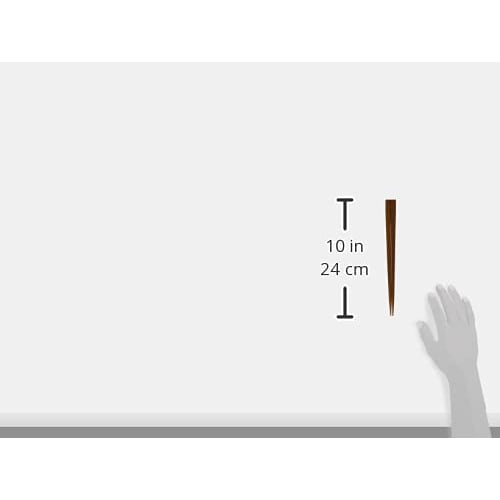 Tanaka-hashi Eisenholz Essstäbchen, 23,5 cm, "Wakasa Lack Essstäbchen," Extra-Dicke Eisenholz Essstäbchen, 23,5 cm