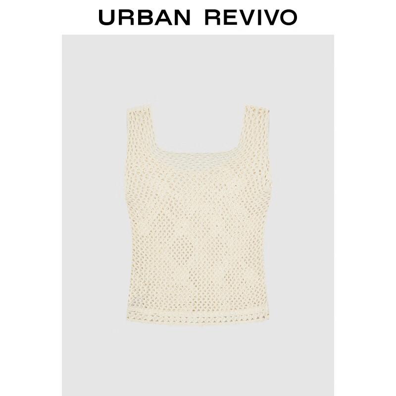 

UR Women s Floral Texture Knitted Top XL