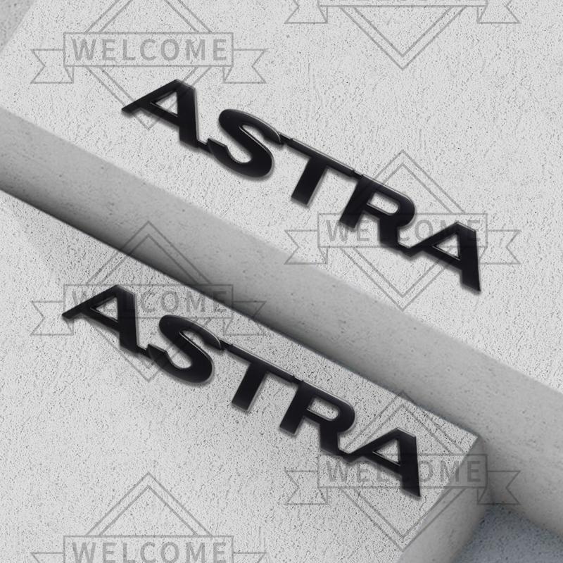 3D Car Stickers For Opel ASTRA G H J K F Vauxhall GSI OPC Line Emblem Auto Body Letter Badge Trunk Decal Decoration Accessories