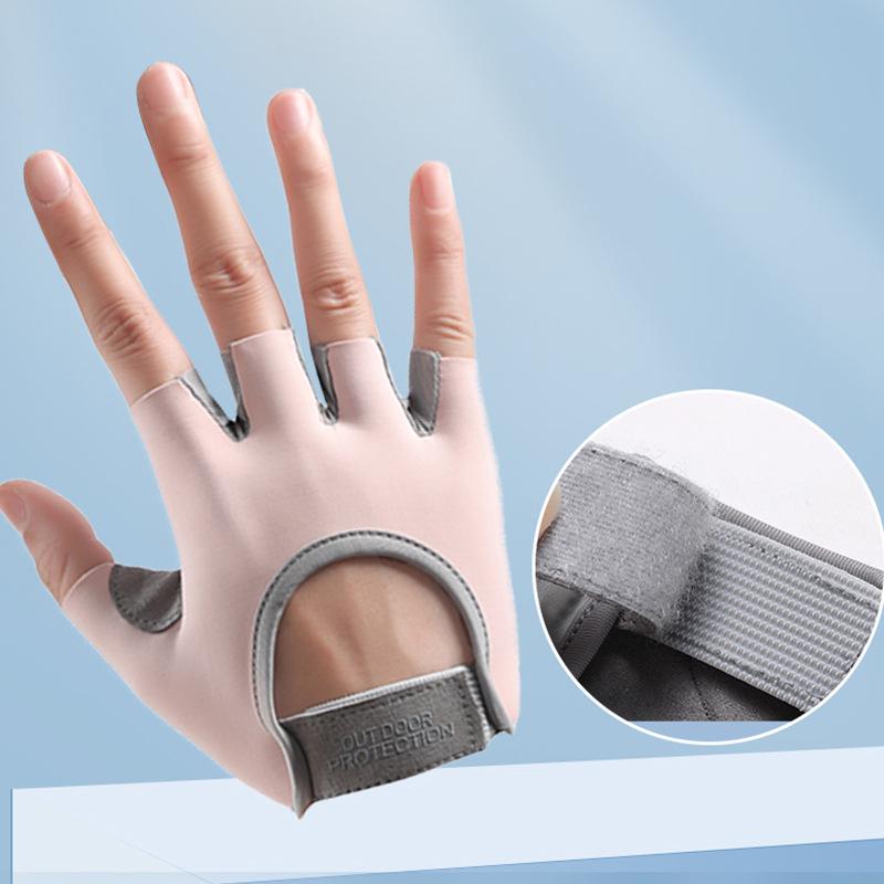 Sports Gloves Outdoor Men's Women's Fitness Bicycles All Finger Cycling Anti Slip Shock-absorbing Touch Screen