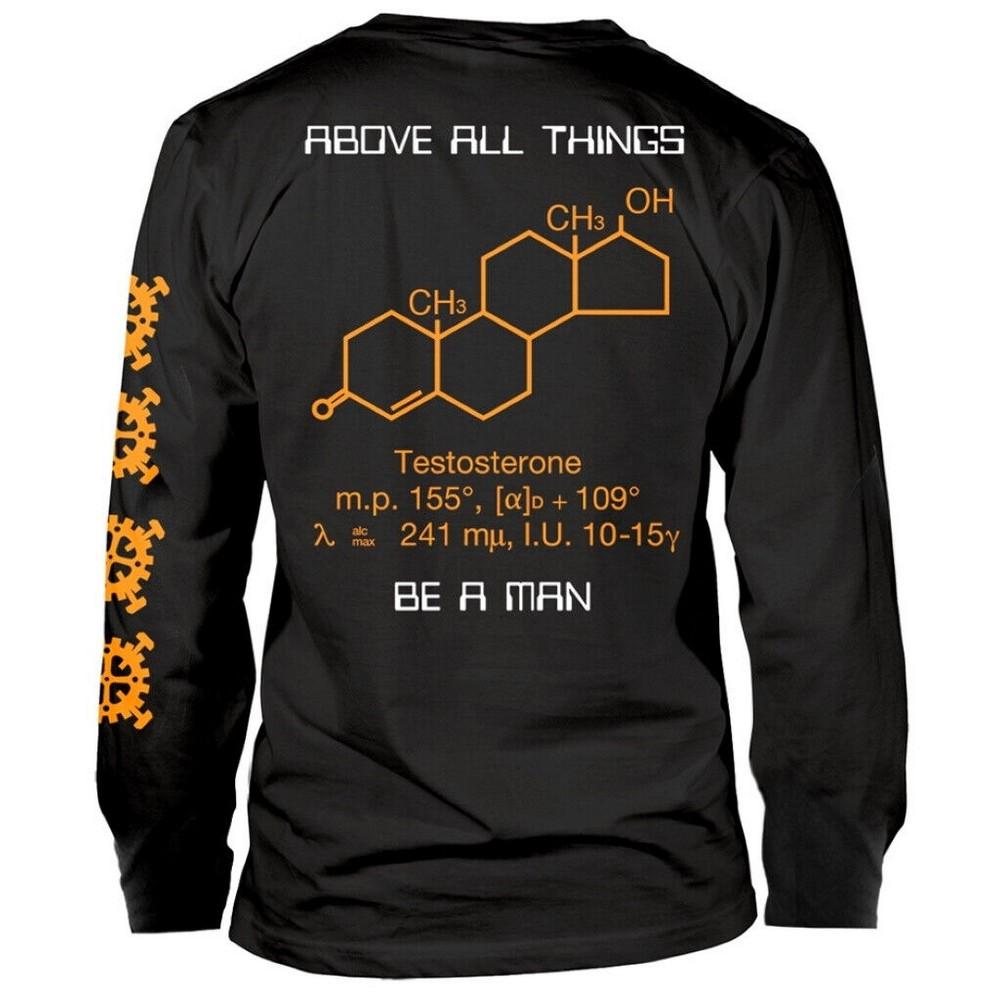 Typ O Negatives Unisex-Erwachsene Be A Man Langarm-T-Shirt