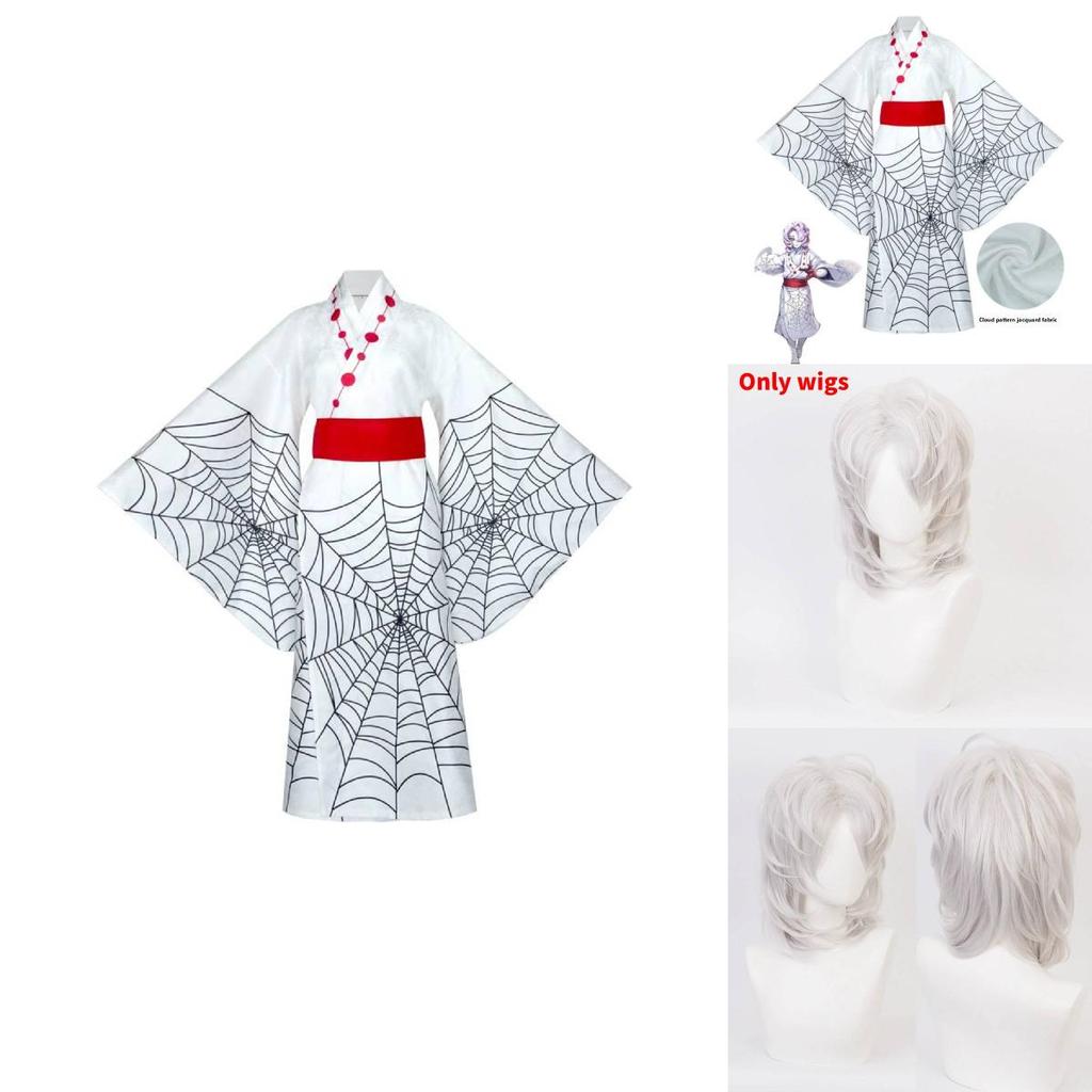 Kostým Rui z Demon Slayer Kimetsu No Yaiba s modalovým vláknem pro anime srazy a večírky