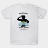 T-shirt da Uomo Nera Stampata Fight Milk Carta Transfer No-Cut Stampa Maglietta in Cotone