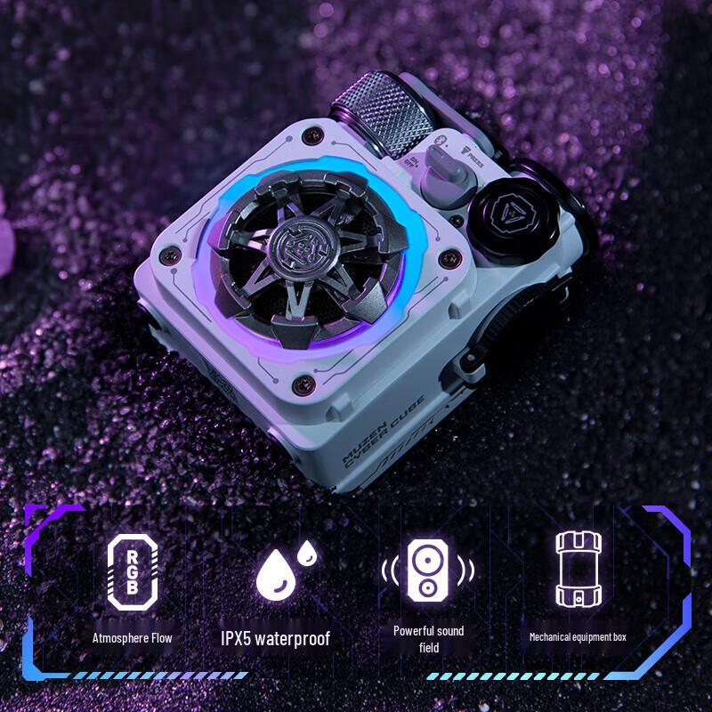 Muzen XOG Mechanical Light Cube Bluetooth Speaker