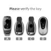 Leather Car Key Case for Mercedes Benz E Class W213 W205 E200 E260 E300 E320 AMG CLA 2018 2019 2020 Remote Suede Fob Shell Case