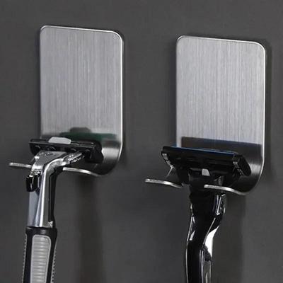 Banyo Küçük Aletler Jilet Standı Duvar Jilet Tutucu Duş Jilet Tutucu Erkek Tıraş Makinesi Tutucu Kanca Askı Tıraş Rafı Aksesuarları