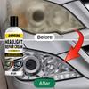 Professional Headlight Repair Agent - Improves Yellowing, Oxidation, and Fogging - Polishing Agent for Lenses, Creating Clearer and Bright