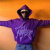 European and American Autumn and Winter Letter Foam Printed Retro Men's and Women's Hip-hop Loose Couple Hoodie