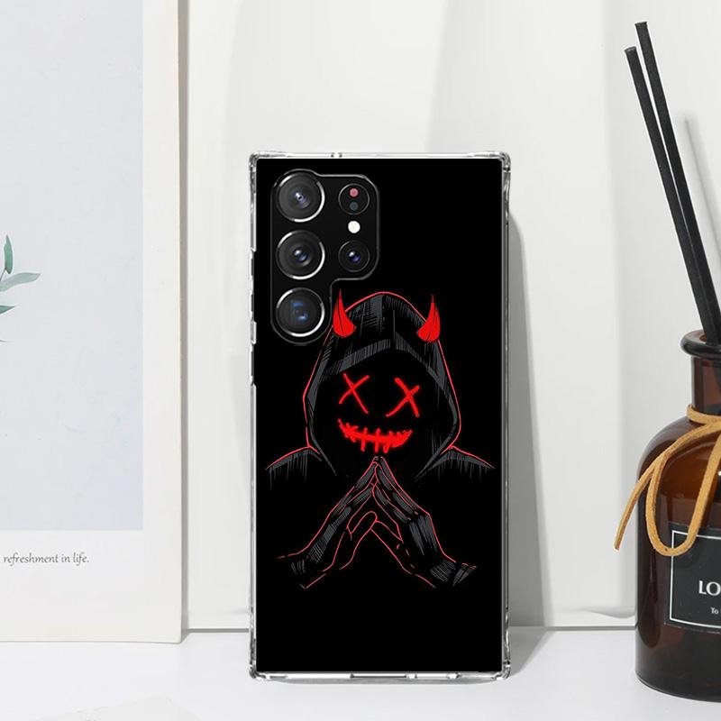 Devil Bad Boy Anime Phone Case For Samsung Galaxy S26 S25 Edge S24 FE S23 S22 Ultra S21 Plus S20 + Art Fundas Back Cover Galaxy