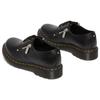Dr. Martens 1461 Series Twin Side Zip Soft Leather Casual Shoes Women Shoes Black 27631001