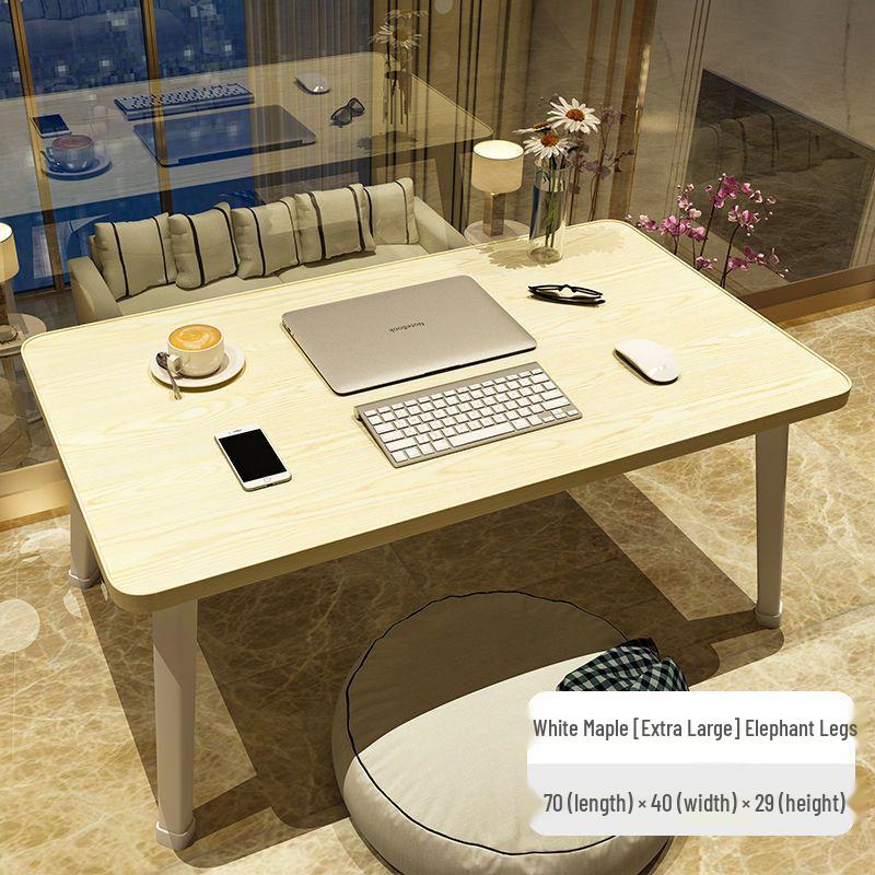 Folding Bedside Student Desk: Compact, Versatile Table for Bedroom or Dorm