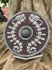Battleworn Viking Wooden Shield: Medieval Norse Decor, Cosplay Prop