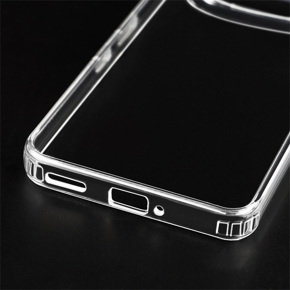 For Nothing Phone (3a) Case Clear PC+TPU Anti-Scratch Phone Back Cover