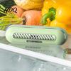 Gadget Fraîcheur Réfrigérateur Désodorisant Frigo Intelligent Éliminateur d'Odeurs Rechargeable avec Lumière UV et Ozone