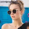 Vintage Round Sunglasses Men  Luxury Brand Designer Gothic Punk Sun Glasses For Women Retro Steampunk Shades Eyewear UV400