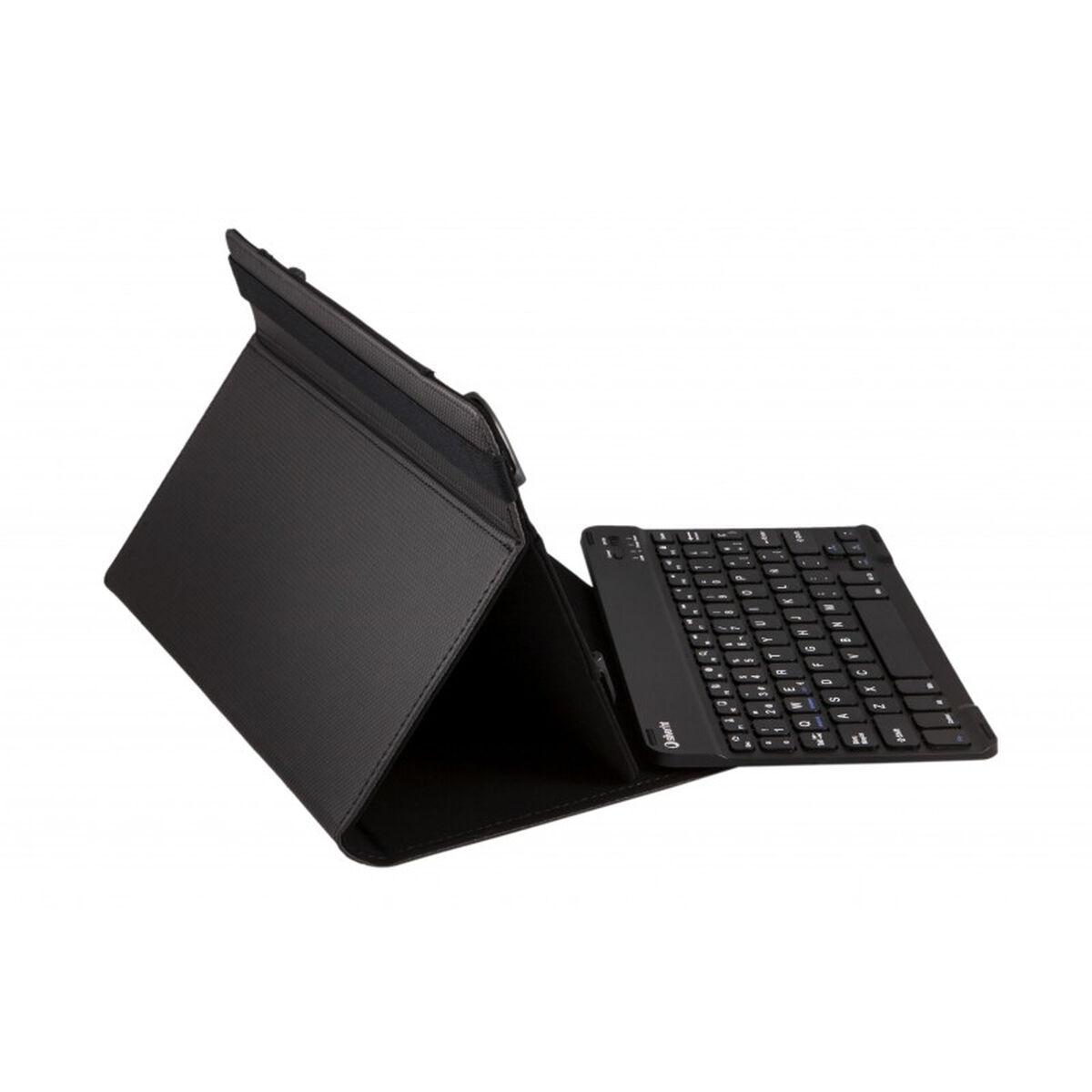 

Bluetooth-клавиатура с поддержкой универсального чехла для планшетов Silver HT Funda + Teclado для планшетов 9 и 10,1 дюймов - Ne