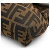 Auth FENDI Zucca Chef Shoulder Bag Canvas Leather Brown Vintage Women’s Fe7744cc