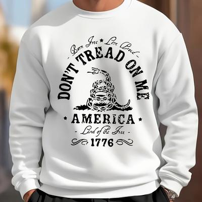 Ideal for Layering & Daily Activities, Men's Crew Neck Sweatshirt