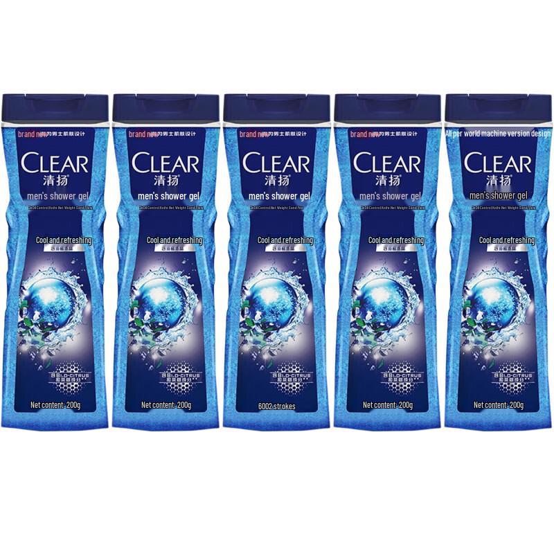 Clear & Clear Men s Oil Control Shower Gel