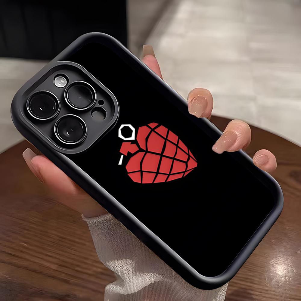 G-Green Day Band Phone Case For IPhone 17 Pro Max 15 Pro 16 14 Plus 12 13 Mini 11 Pro Shockproof Soft Cover