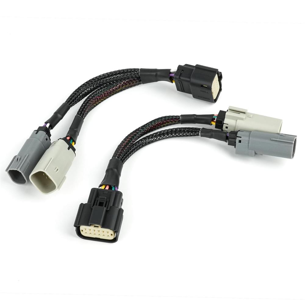 Pair Halogen To Led Taillight Upgrade Harness For Ford F-150 2024-2025