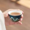 Qingshan opening festival complete set of ceramics practical ancient rhyme tea set corporate anniversary business commemorative gifts can be