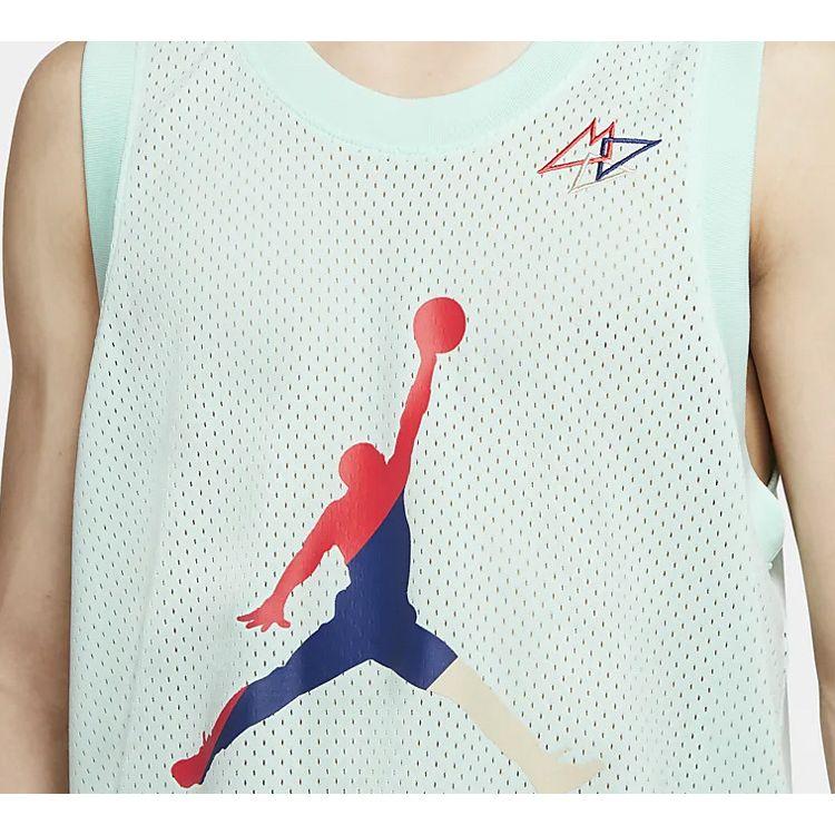 Jordan Sport DNA Mesh Breathable Jersey Men Tops Igloo-Blue CK9591-330