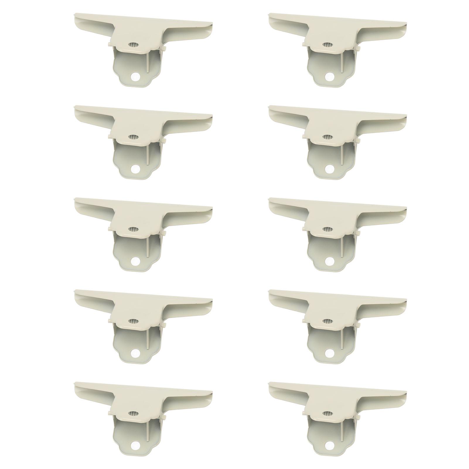 

10Pcs Hinge Clips Large Metal Hinge Clips for Paper Document Note Sorting and Organizing