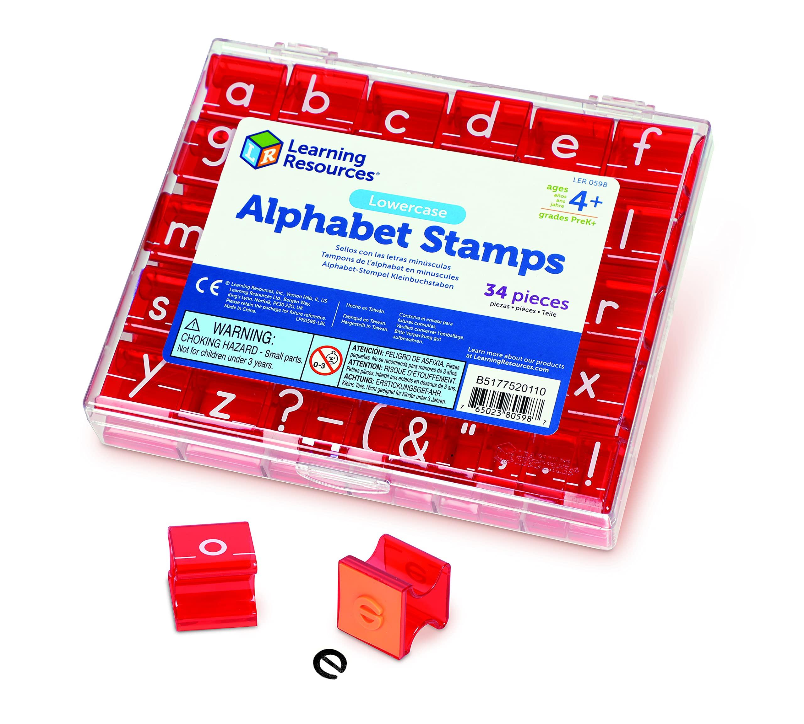 

Learning Resources Alphabet Stamps Lowercase LER 0598