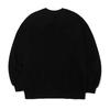 EIGHTVOLUME [Fleece-Lined] Ev Emblem Unison French Terry Oversized Sweatshirt (Black)