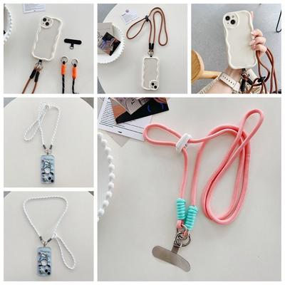 Cordon pour téléphone réglable Anti-perte Long cordon pour téléphone Bandoulière pour téléphone Cadeaux pour filles