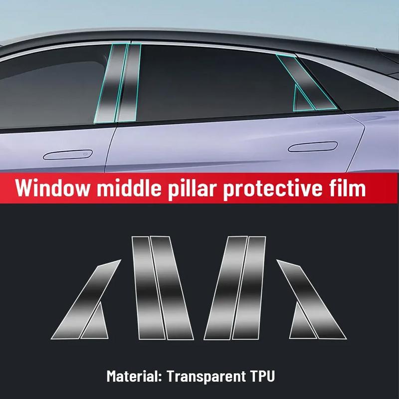 For BYD SEALION 07 EV 2024 2025 TPU Car Navigation Screen Film Gearbox Protective Sticker Anti-scratch Interior Accessories