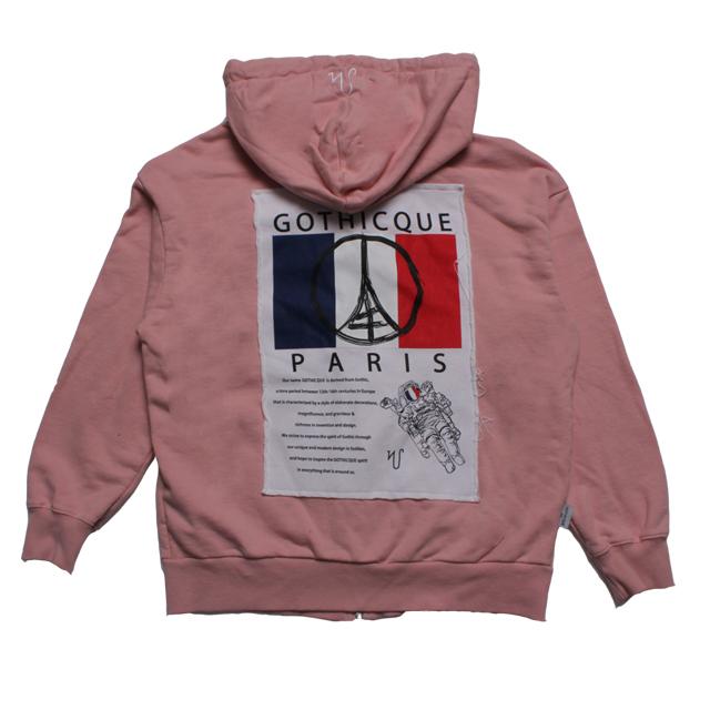Gothicque Patchwork Zip-Up
