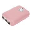 Eyelash Dryer Fan Mini Portable USB Rechargeable 3 Speed Low Noise Eyelash Blow Dryer with Folding T Bracket Pink