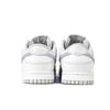 Nike Dunk Nan, Small Flower Slip Resistant Abrasion Resistant Low top Skateboard Shoes Women's White Purple HF0023-100(Team676-)