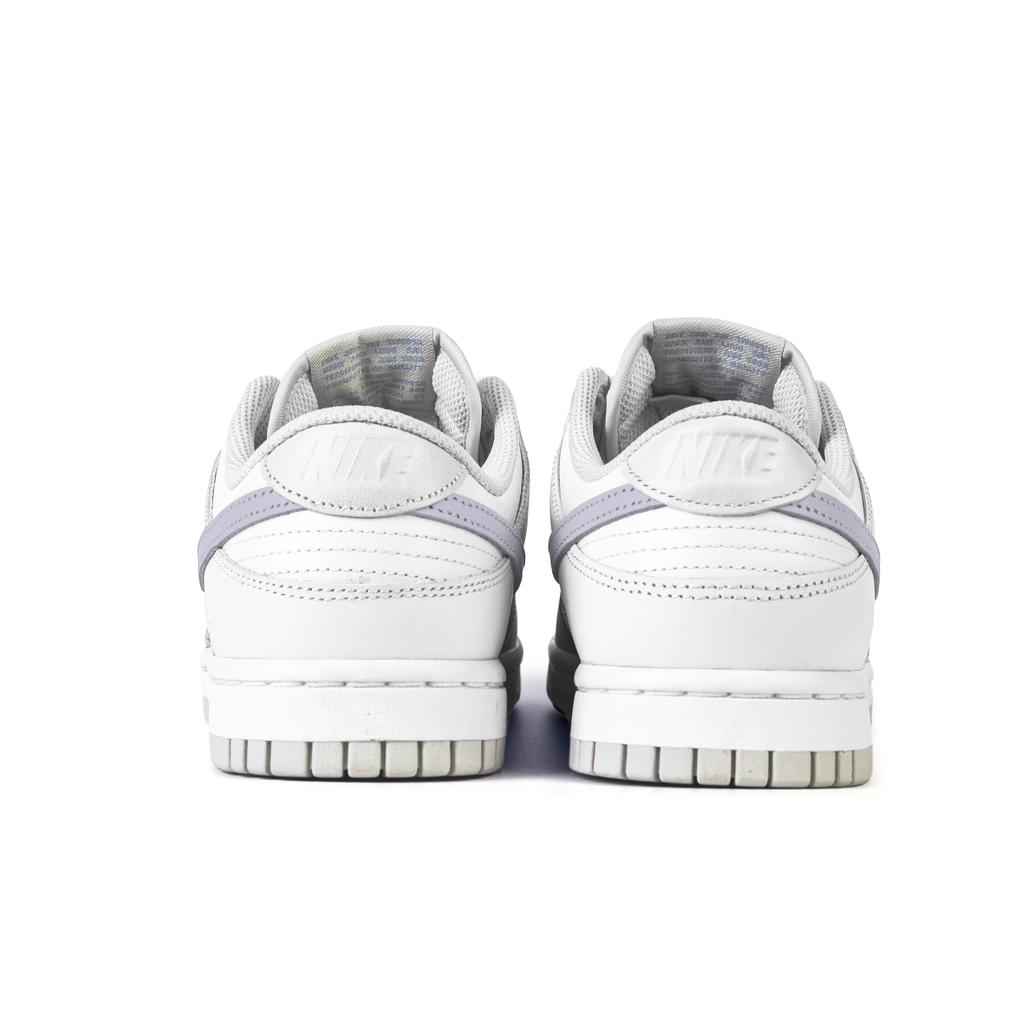 Nike Dunk Nan, Small Flower Slip Resistant Abrasion Resistant Low top Skateboard Shoes Women's White Purple HF0023-100(Team676-)