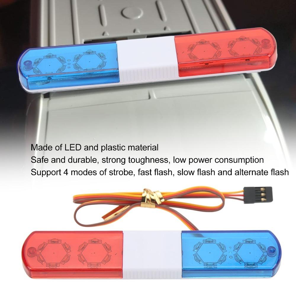 Multi-Function RC Alarming Light Nine Flashing Modes Alarming Flash Lamp  RC Car Accessories