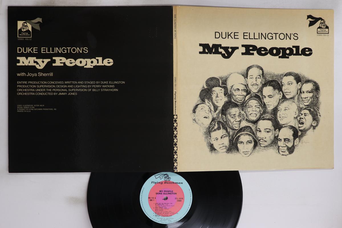 

Виниловая пластинка ДЮК ЭЛЛИНГТОН, ДЖОЯ ШЕРРИЛЛ - Duke Ellington s My People FDS112 FLYING DUTCHMAN 1970 США Джаз Б/У