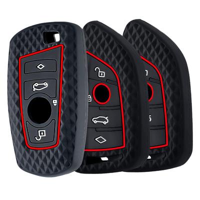 Silicone Car Key Case Cover Shell Fob For Bmw F30 F31 F32 F34 F20 F21 F07 F10 1 3 5 7 Series X1 X3 G01 X4 G02 X5 F15 F16 M3 M4
