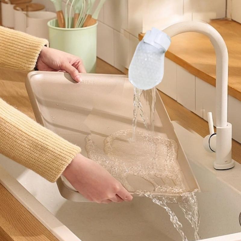 Wasserhahnfilter Baumwolle Leitungswasser Quellwasser Rost Verunreinigungen Wasserhahnfilter Universelles Wasserreinigungszubehör