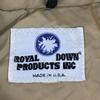 ROYAL DOWN PRODUCTS INC 70s Made In USA Down Jacket Beige Men’s M Vintage(USED)