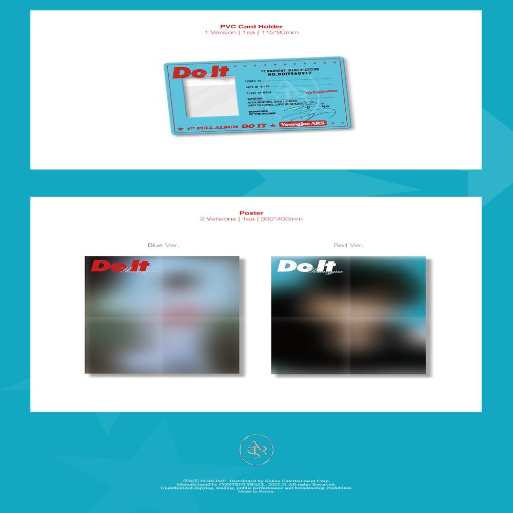 Youngjae(GOT7) Fallo (Versione blu. /Versione rossa.)